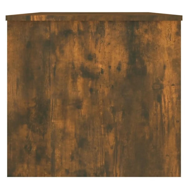 vidaXL Soffbord rökfärgad ek 102x50,5x46,5 cm konstruerat trä Brun