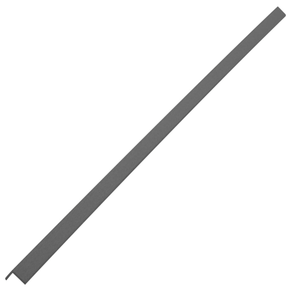 vidaXL Ytterhörnlist 5 st WPC 170 cm grå grå