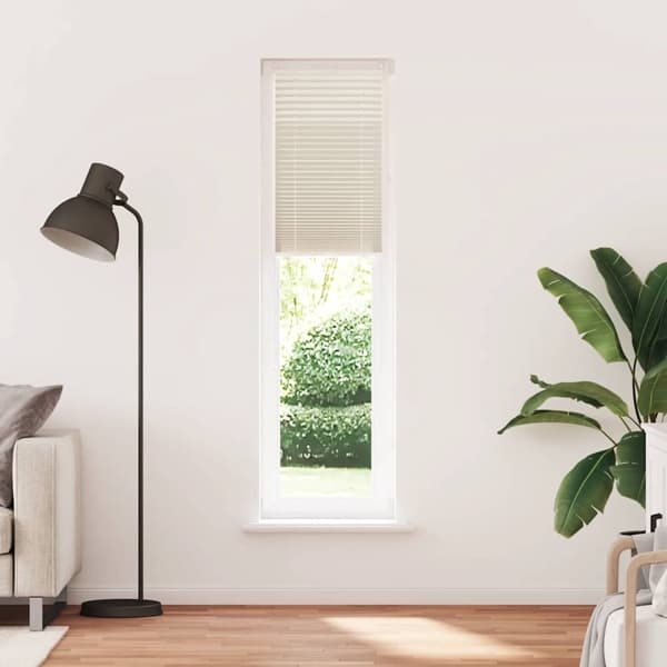 vidaXL Plisségardin 40x200 cm creme Creme
