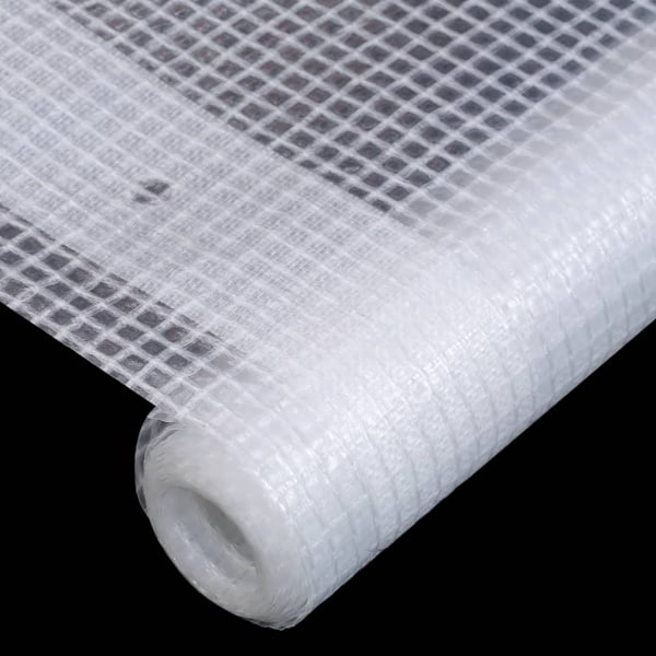 vidaXL Leno presenning 2 st 260 g/m² 2x3 m vit Vit