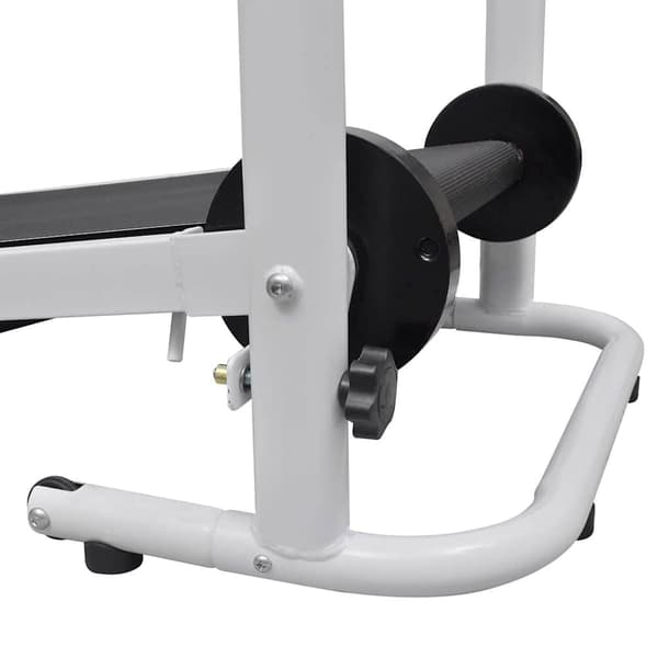 vidaXL Fällbart Löpband Mini 93 x 36 cm Svart Svart