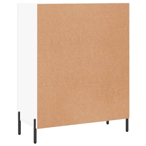 vidaXL Skåp vit 69,5x34x90 cm konstruerat trä Vit
