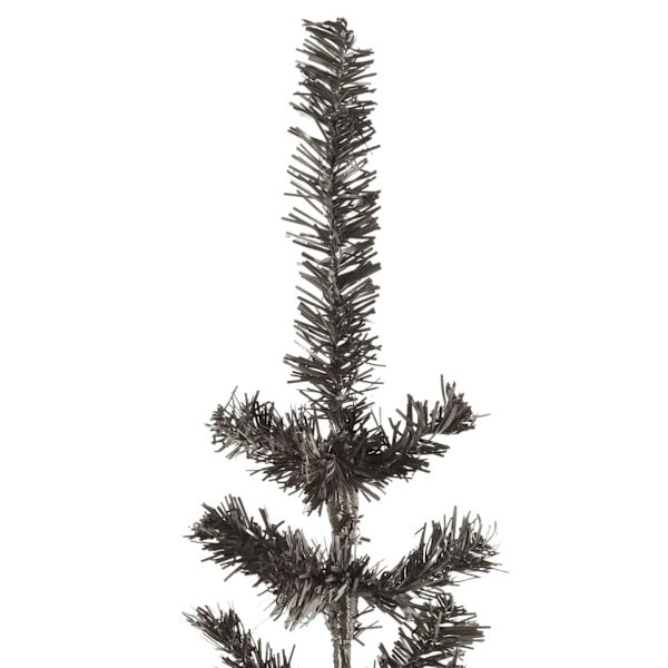 vidaXL Julgran smal svart 180 cm Svart