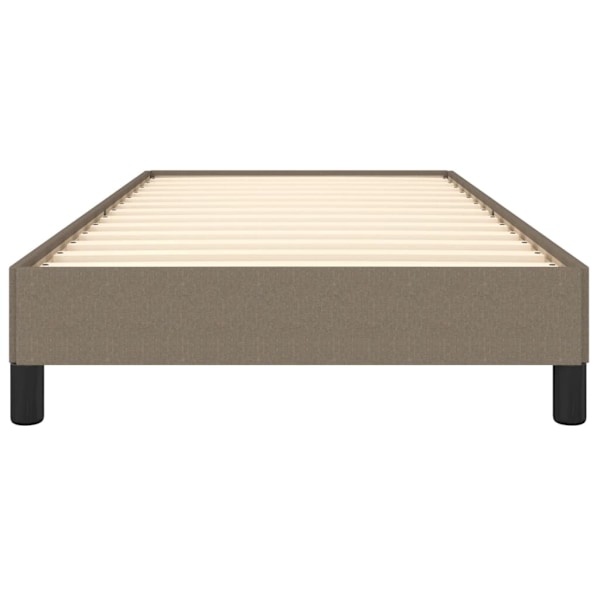 vidaXL Sängram taupe 80x200 cm tyg Taupe