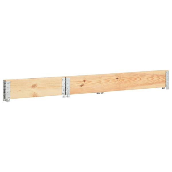 vidaXL Upphöjd odlingsbädd 50x150 cm massiv furu Brun