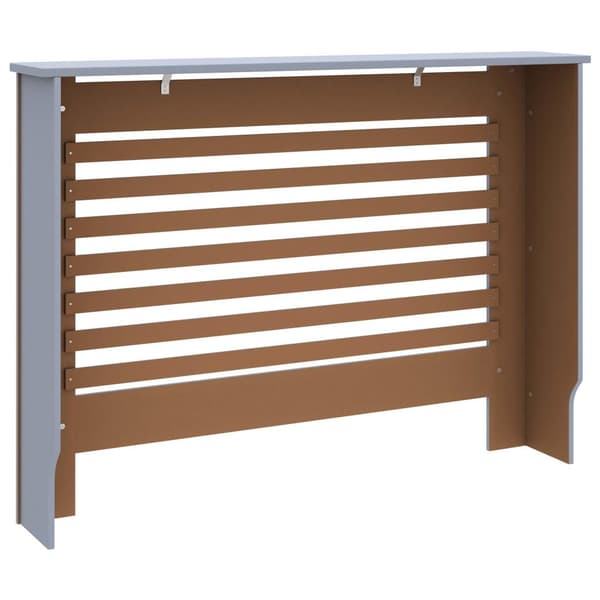 vidaXL Elementskydd antracit 112x19x81,5 cm MDF Antracit