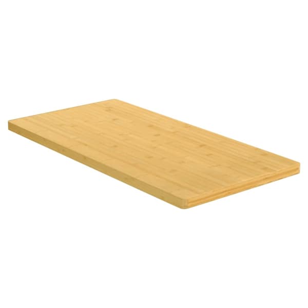 vidaXL Bordsskiva 40x80x2,5 cm bambu Brun