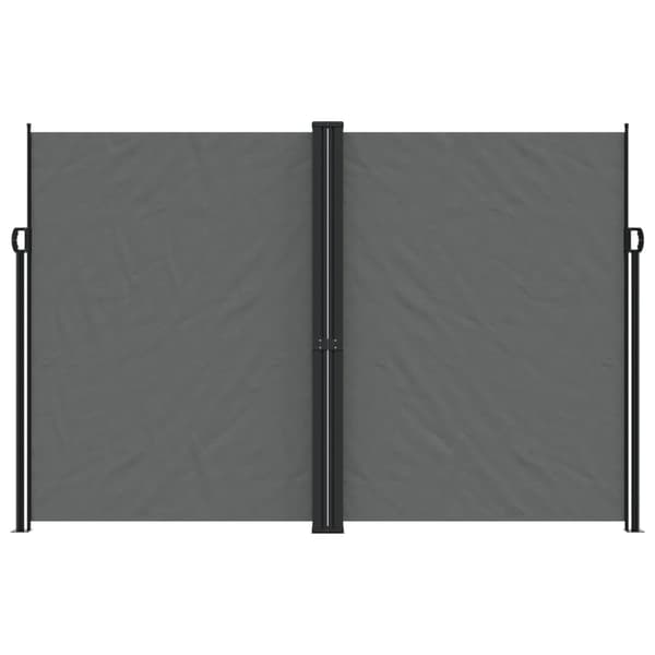 vidaXL Infällbar sidomarkis 220x600 cm antracit Antracit