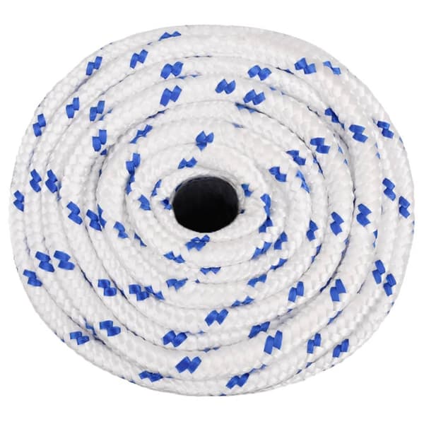 vidaXL Båtlina vit 16 mm 100 m polypropylen