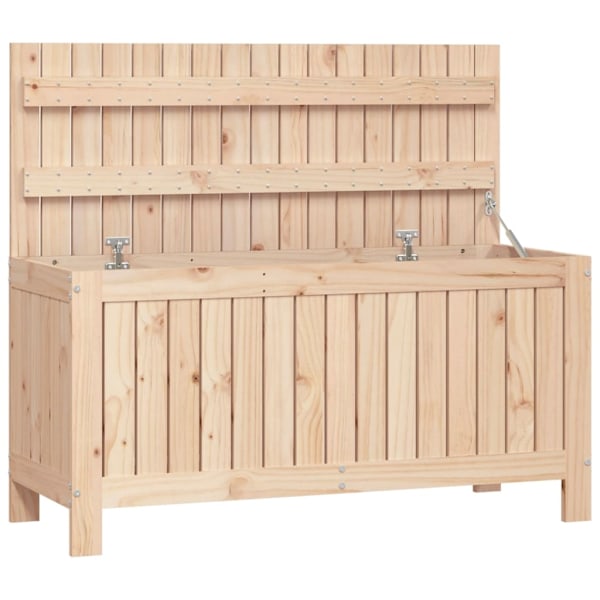 vidaXL Dynbox 108x42,5x54 cm massiv furu Brun