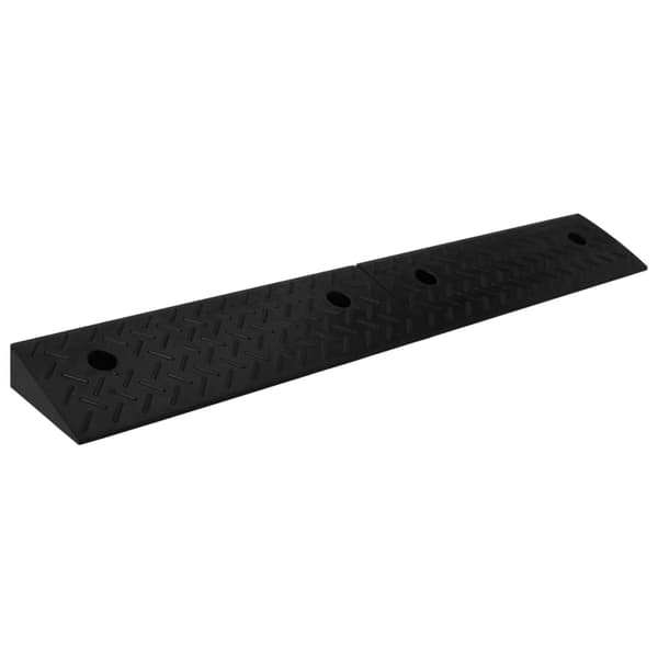 vidaXL Trottoarramper 2 st 50x17,5x5 cm gummi