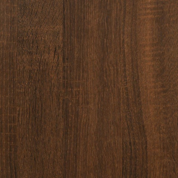 vidaXL Soffbord brun ek 90x55x42,5 cm konstruerat trä Brun