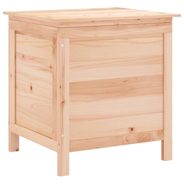 vidaXL Dynbox 50x49x56,5 cm massivt granträ Brun