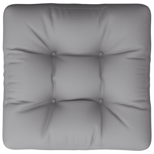 vidaXL Palldyna grå 60x60x12 cm tyg grå