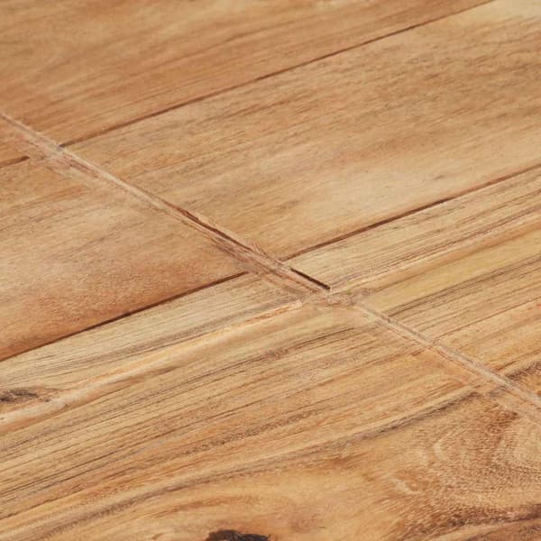 vidaXL Soffbord 80x80x28 cm massivt akaciaträ Brun