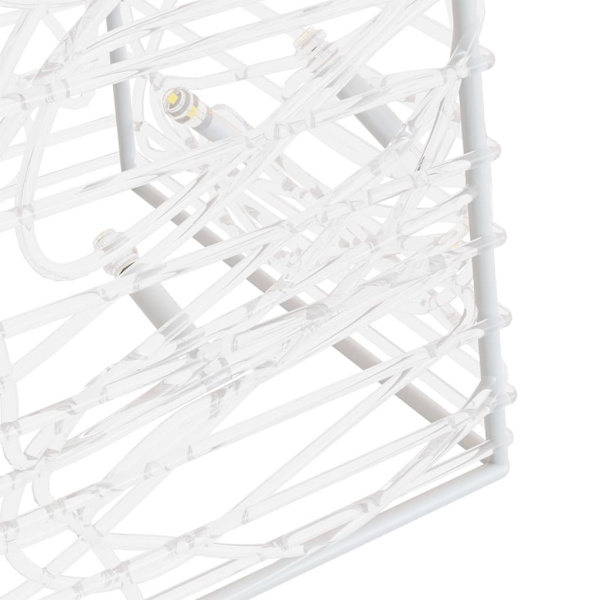 vidaXL Ljuskoner LED set akryl blå 60/90/120 cm Blå