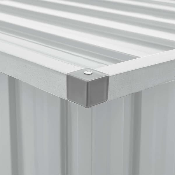 vidaXL Dynbox grå 149x99x93 cm grå