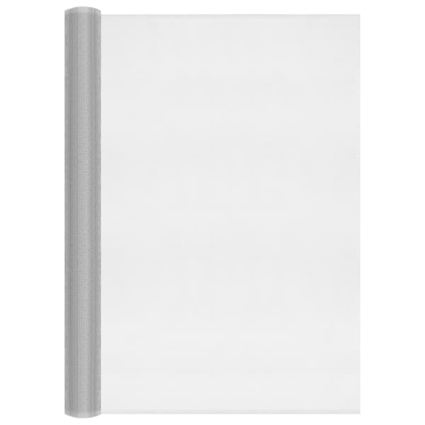vidaXL Insektsnät aluminium 80x2000 cm silver Silver