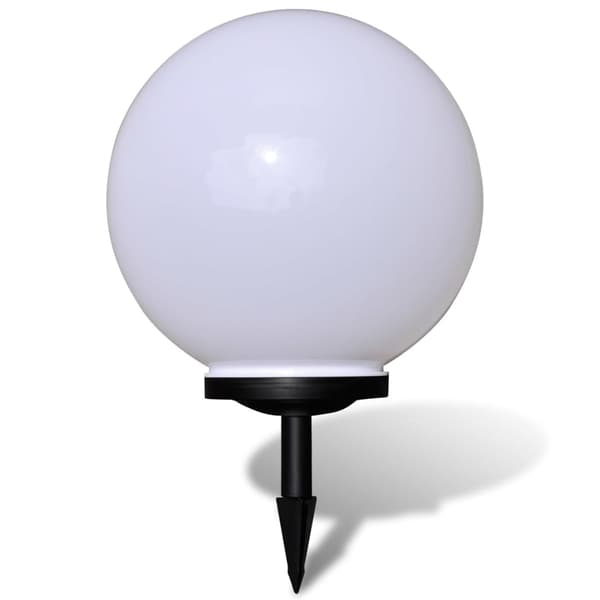 vidaXL Utelampa LED solpanel 40cm 1-pack Vit