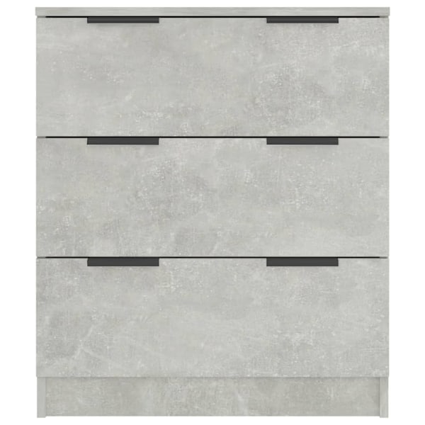 vidaXL Skänk betonggrå 60x30x70 cm konstruerat trä Grå