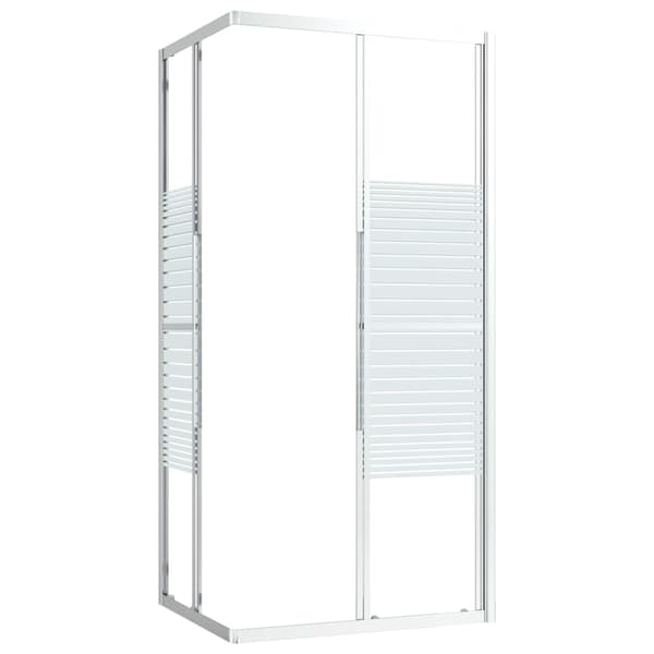 vidaXL Duschvägg ESG 70x70x180 cm Transparent