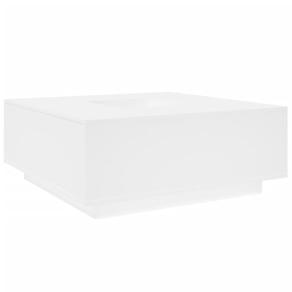 vidaXL Soffbord vit 100x100x40 cm konstruerat trä Vit