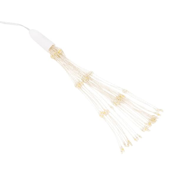 vidaXL Julbelysning 4 st 140 LED kallvit 17 cm Cold white