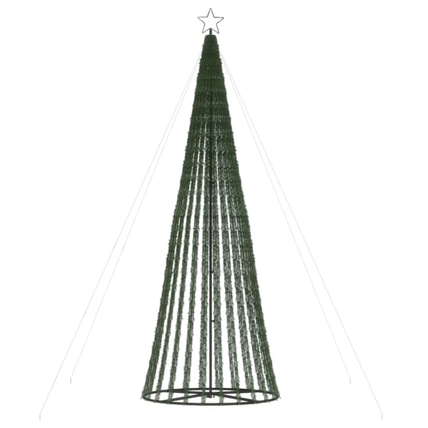 vidaXL LED julgran 688 LED varmvit 300 cm Varmvit