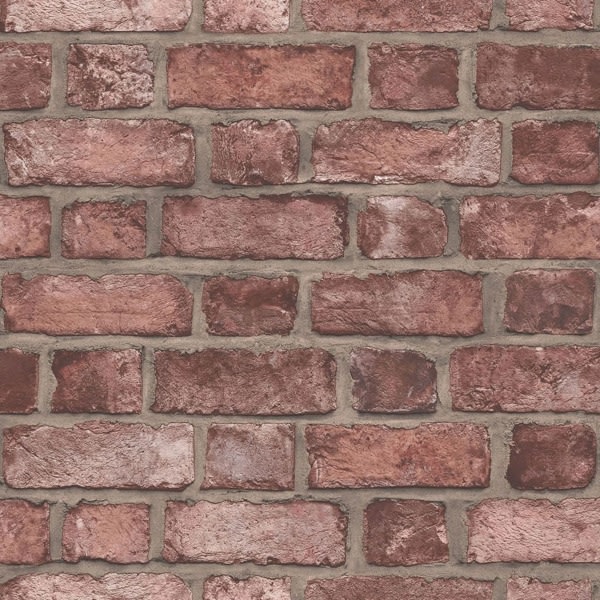 Noordwand Tapet Homestyle Brick Wall röd Röd