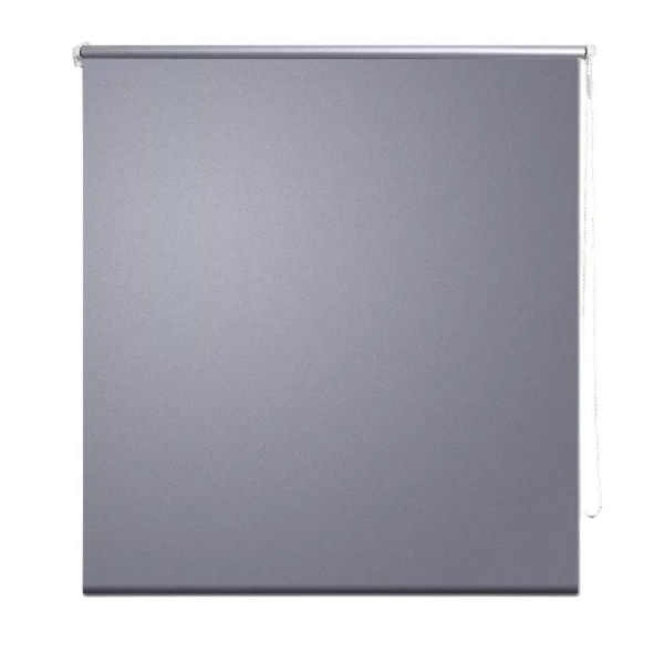vidaXL Rullgardin grå 120 x 175 cm mörkläggande grå