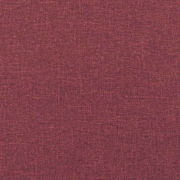 vidaXL Vardagsrumsoffa Vinröd 250 x 77 x 76 cm Polyester Röd