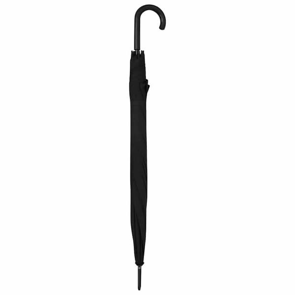 vidaXL Paraply svart 130cm Svart