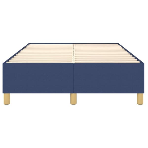 vidaXL Ramsäng blå 120x200 cm tyg Blå