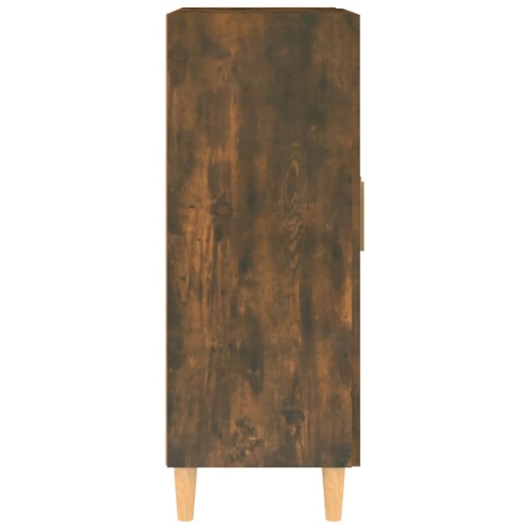 vidaXL Skåp rökfärgad ek 69,5x34x90 cm konstruerat trä Brun