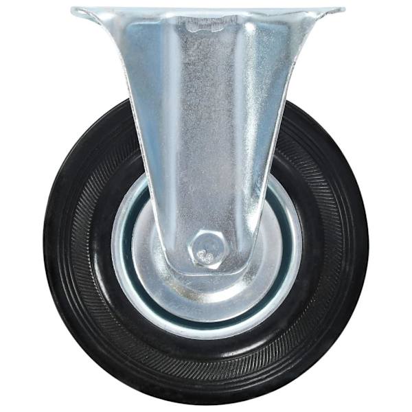 vidaXL Fasta hjul 16 st 125 mm