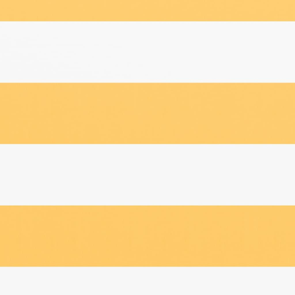 vidaXL Balkongskärm vit och gul 120x500 cm oxfordtyg multifärg