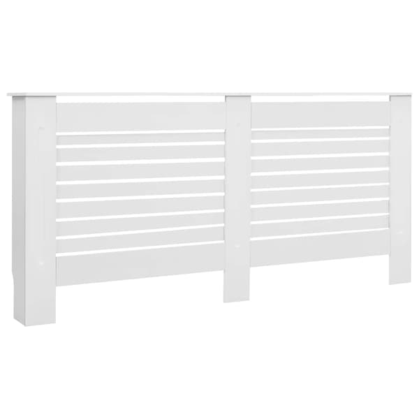 vidaXL Elementskydd vit 172x19x81,5 cm MDF Vit