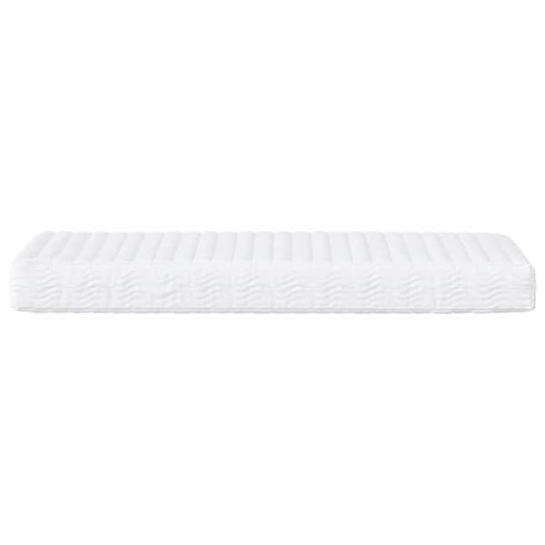 vidaXL Dagbädd med madrass mörkgrå 90x200 cm tyg Grå