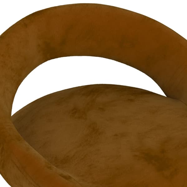 vidaXL Barstolar 2 st brun sammet Brun