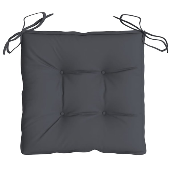 vidaXL Stolsdynor 6 st antracit 50x50x7 cm oxfordtyg Antracit