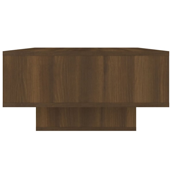 vidaXL Soffbord brun ek 105x55x32 cm konstruerat trä Brun