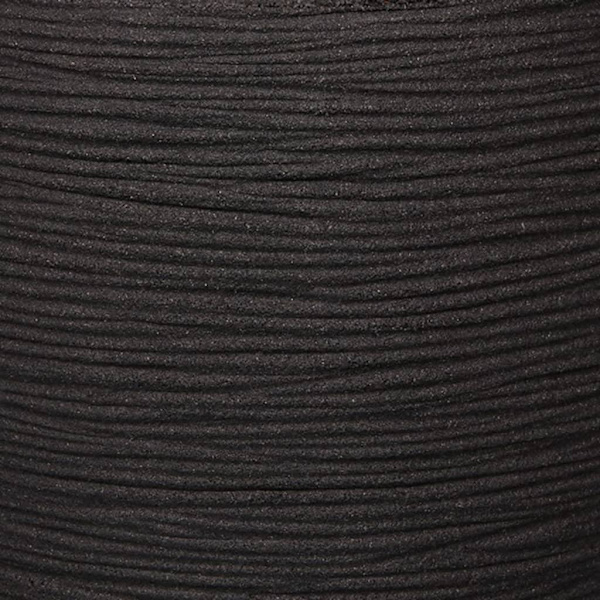 Capi Fyrkantig odlingslåda Nature Rib 30x30 cm svart KBLR902 Svart