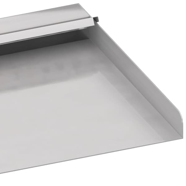 vidaXL Vattenfall med RGB LED rostfritt stål 30 cm Silver