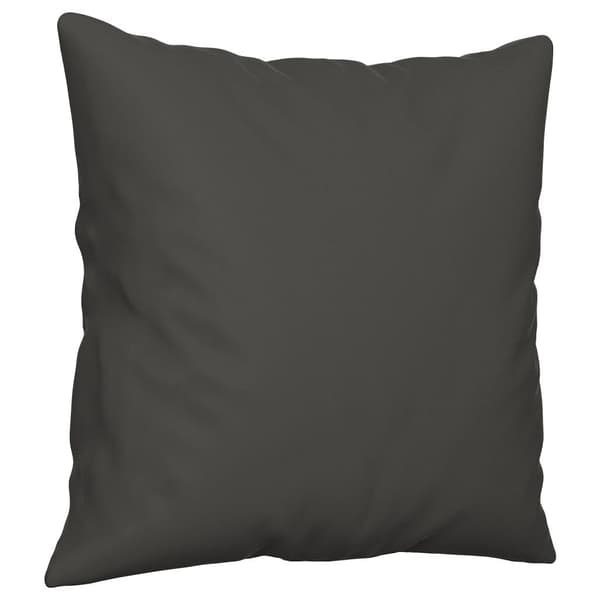 vidaXL Prydnadskuddar 2 st mörkgrå 40x40 cm mikrofibertyg Grå