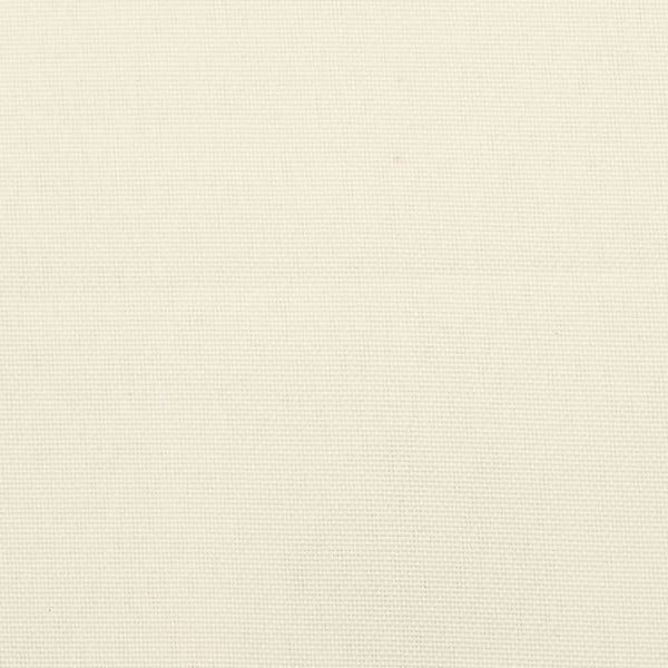 vidaXL Bänkdyna för trädgården 180x50x3 cm gräddvit Creme