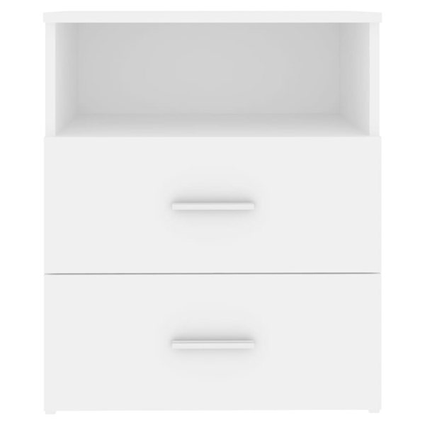 vidaXL Sängbord 2 st vit 50x32x60 cm Vit