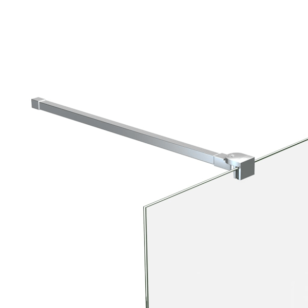 vidaXL Stödarm för duschvägg 70-120 cm