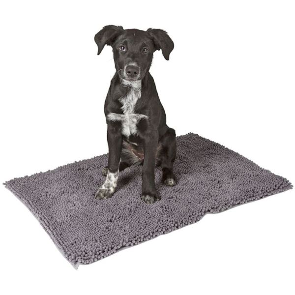 Kerbl Högabsorberande matta Superbed 80x50 cm mörkgrå 81264 grå
