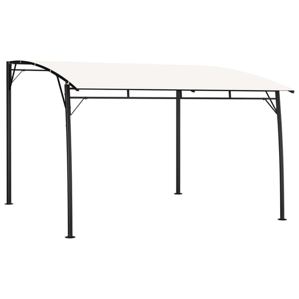 vidaXL Paviljong 3x3x2,55 m gräddvit Creme