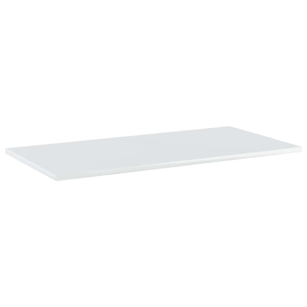 vidaXL Hyllplan 8 st vit högglans 80x40x1,5 cm konstruerat trä Vit